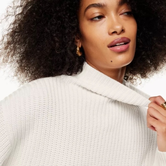 ARITZIA Wilfred Montpellier Turtleneck Ivory XS - Picture 2 of 13